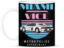 printfashion Miami Vice - Bögre - Fekete (1063526)