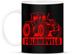 printfashion Földművelő MTZ - Bögre - Fekete (6044239)