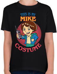 printfashion Mike costume - Gyerek póló - Fekete (14532252)