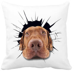 printfashion Vizsla - Párnahuzat, Díszpárnahuzat - Fehér (912862)