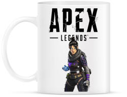 printfashion Wraith Apex legends - Bögre - Fehér (2442545)