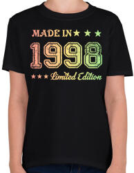 printfashion 1998 - Gyerek póló - Fekete (6172393)