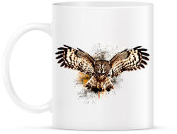 printfashion bagoly - Bögre - Fehér (1607571)