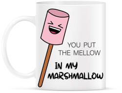 printfashion Fire-Marshmallow - Női - Bögre - Fehér (7000484)