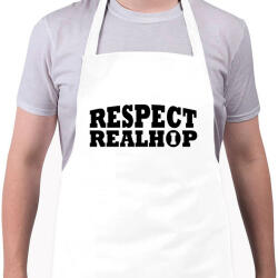 printfashion Respect - Kötény - Fehér (7513369)