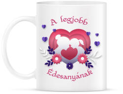printfashion A legjobb édesanya - Bögre - Fehér (4828945)
