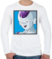 printfashion Dragon ball karakterek11 - Férfi hosszú ujjú póló - Fehér (12593410)