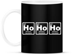 printfashion Ho-Ho-Ho - Bögre - Fekete (1999549)
