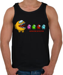 printfashion Impostor megtalálva - Férfi atléta - Fekete (3622966)