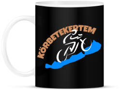 printfashion Körbetekertem! - Bögre - Fekete (2757285)