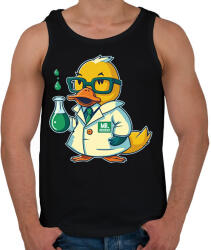 printfashion Tudós gumikacsa - Férfi atléta - Fekete (12896359)
