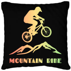 printfashion mountain bike - Párnahuzat, Díszpárnahuzat - Fekete (4057166)