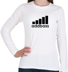 printfashion Addbass - Parody - Női hosszú ujjú póló - Fehér (7326420)