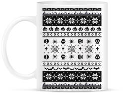 printfashion Halloweenes csúnyapulcsi minta - Bögre - Fehér (14563152)