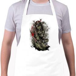 printfashion Gyilkos - Kötény - Fehér (4899883)