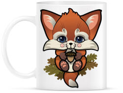 printfashion FoxCub - Bögre - Fehér (5389386)