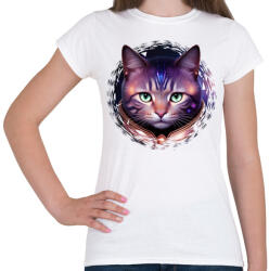 printfashion Cica - Női póló - Fehér (13943870)