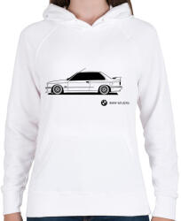printfashion BMW M3 - Női kapucnis pulóver - Fehér (1612065)