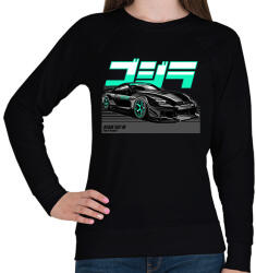 printfashion Nissan 35GT-RR - Női pulóver - Fekete (11420024)