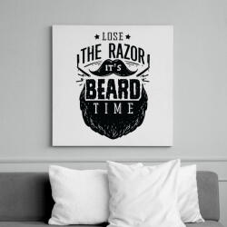 printfashion Borbély ideje - Vászonkép - Fehér (6620392)