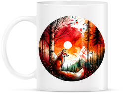 printfashion Cuki erdei róka - Bögre - Fehér (15378273)