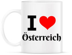 printfashion I love Österreich - Bögre - Fehér (10648710)