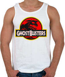 printfashion Ghostbusters - Férfi atléta - Fehér (2211110)