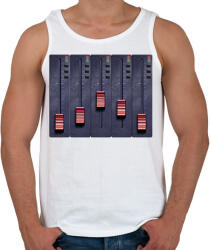 printfashion Hangmérnök - Férfi atléta - Fehér (13006151)