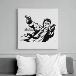 printfashion Archer - Vászonkép - Fehér (6629596)