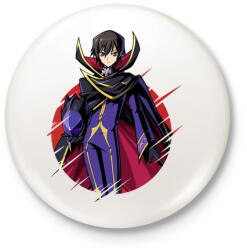 printfashion Lelouch CG - Kitűző, hűtőmágnes - Fehér (5134539)