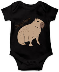 printfashion Capybara - Baba Body - Fekete (13585518)