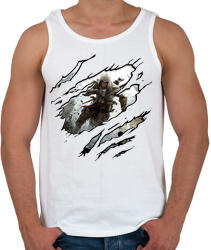 printfashion Assassins Creed - Férfi atléta - Fehér (2856991)