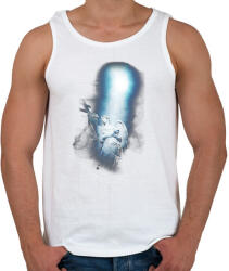 printfashion Angyal - Férfi atléta - Fehér (15954613)