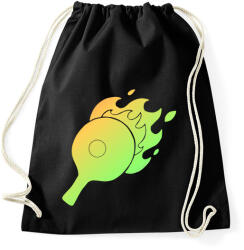 printfashion pingpong - Sportzsák, Tornazsák - Fekete (4113089)