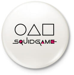 printfashion SQUID GAME soldiers - Kitűző, hűtőmágnes - Fehér (5480436)