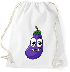 printfashion Padlizsán - Sportzsák, Tornazsák - Fehér (16155591)