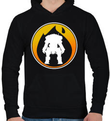 printfashion Titanfall - Férfi kapucnis pulóver - Fekete (2061557)