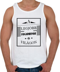 printfashion A legjobb fogorvos - Férfi atléta - Fehér (7225830)