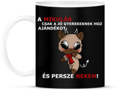 printfashion Kenny, a capybara és a Mikulás - Bögre - Fekete (15046133)