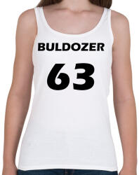 printfashion BULDOZER 63 Fekete - Női atléta - Fehér (15821179)