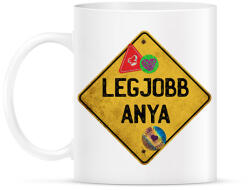 printfashion Legjobb anya - Bögre - Fehér (6144227)