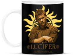 printfashion LUCIFER SUPERNATURAL - Bögre - Fekete (1484998)