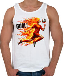 printfashion Foci - Férfi atléta - Fehér (15180157)