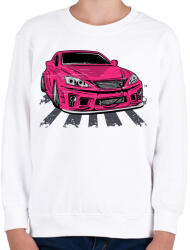 printfashion Pink Verda - Gyerek pulóver - Fehér (2018198)