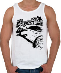 printfashion Need For Speed MW - Férfi atléta - Fehér (1910854)