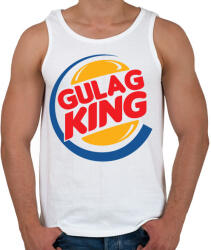 printfashion Gulag King - Férfi atléta - Fehér (3264446)