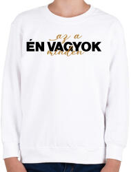 printfashion Én vagyok az a minden - páros minta - Gyerek pulóver - Fehér (16812696)