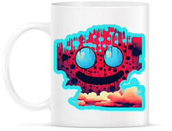 printfashion DSL Cloud Smiley #1 - Bögre - Fehér (15985816)