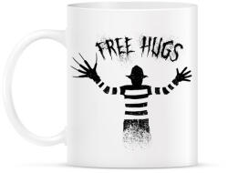 printfashion Ingyen ölelés - Bögre - Fehér (789461)