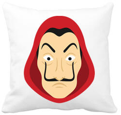 printfashion La casa de papel - Párnahuzat, Díszpárnahuzat - Fehér (2523531)